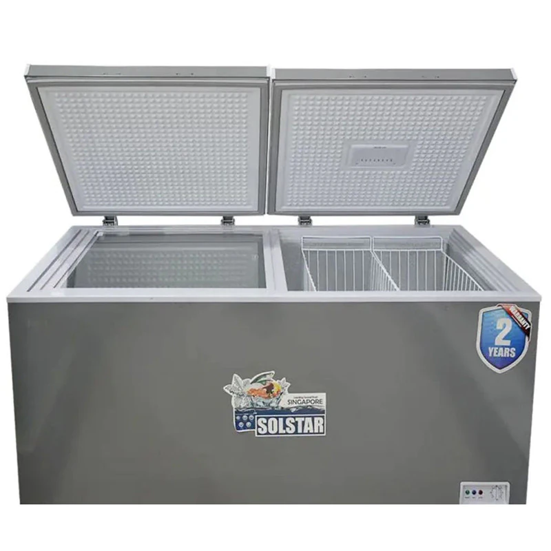 CONGELATEUR SOLSTAR HORIZONTAL 600LITRES GRIS CF539 XSFGSLVSS