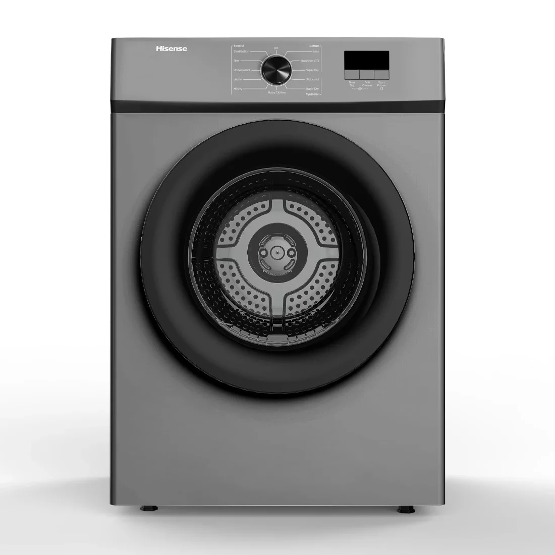 Sèche linge Hisense 8kg front load gris DV1W801UT