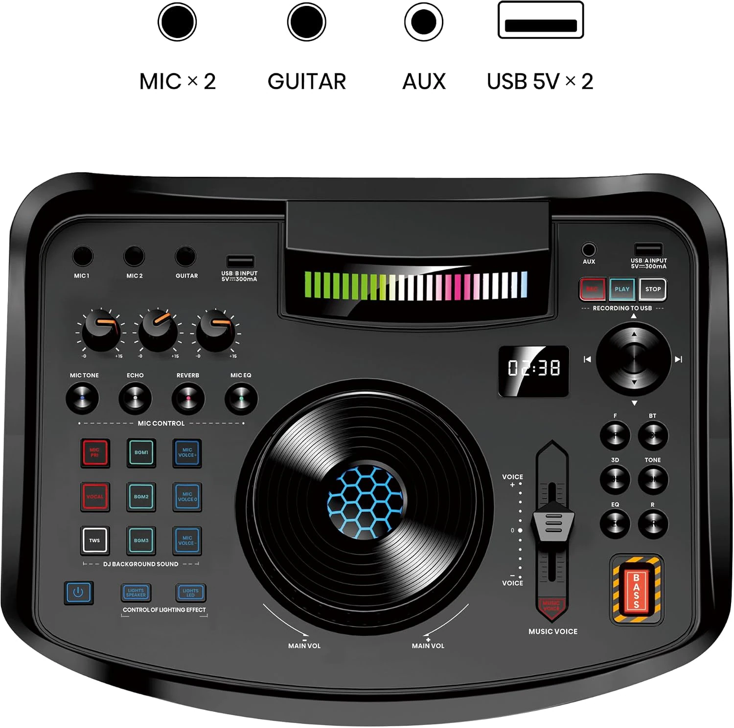 Mini chaîne Hisense 400W HP300