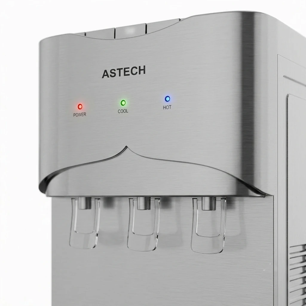 Fontaine Astech avec frigo gris FNT28CIINT