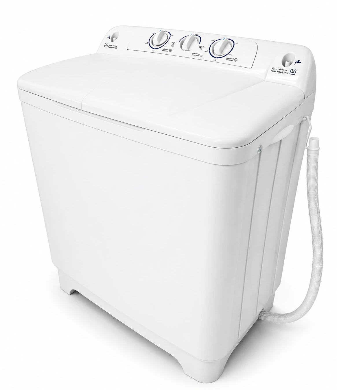 Machine à laver siltal 10kg semi automatique blanc SWT10000