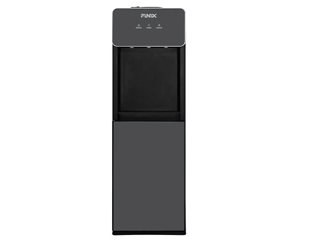 Fontaine Finix avec frigo gris noir FIN167