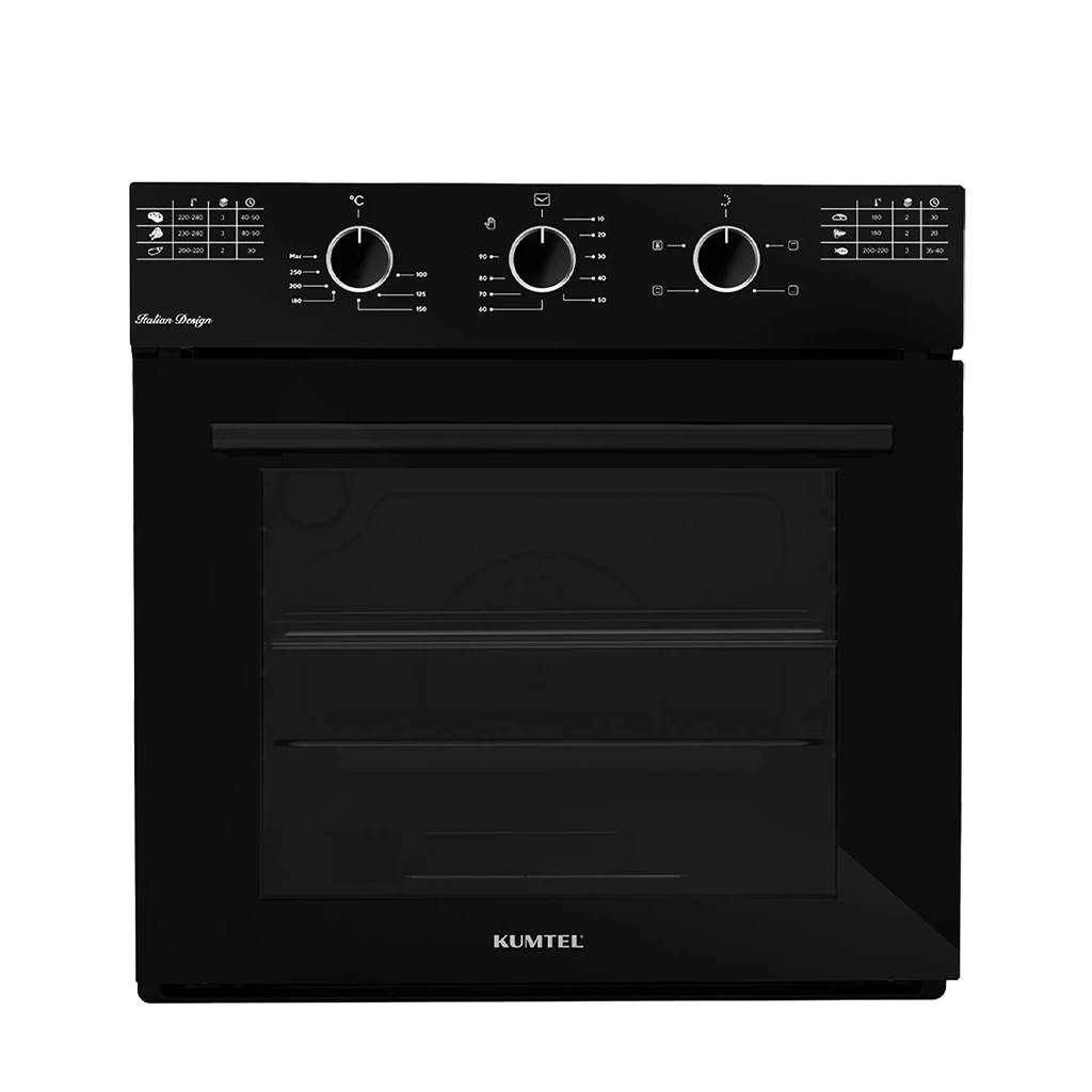 FOUR ENCASTRABLE KUMTEL 60X60 ELECTRIQUE NOIR B66-SF2 AOA (AT)