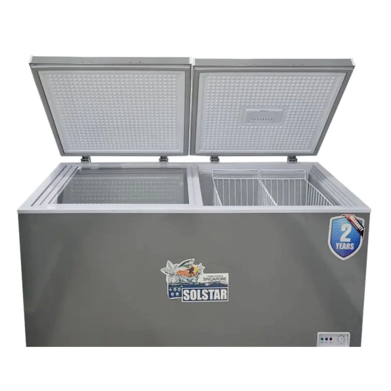 CONGELATEUR SOLSTAR HORIZONTAL 700LITRES GRIS CF679XDFGSLVS