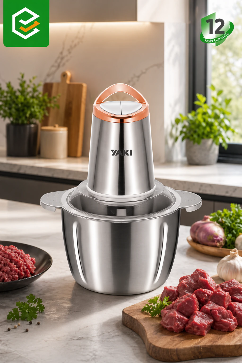 Hachoire à viande Yaki 3litres électrique YM30S03