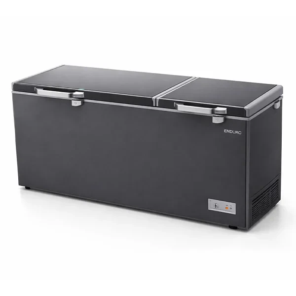 CONGELATEUR ENDURO HORIZONTAL 2PORTES 700LITRES GRIS FONCE CF750LIDD