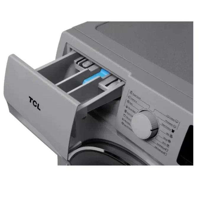 Machine à laver TCL 12kg inverter front load gris P612FLG + installation gratuite