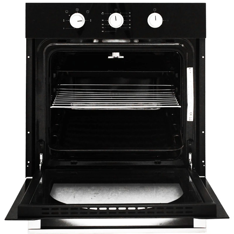 Four encastrable Kumtel 60X60 électrique noir B66SF2(MT)