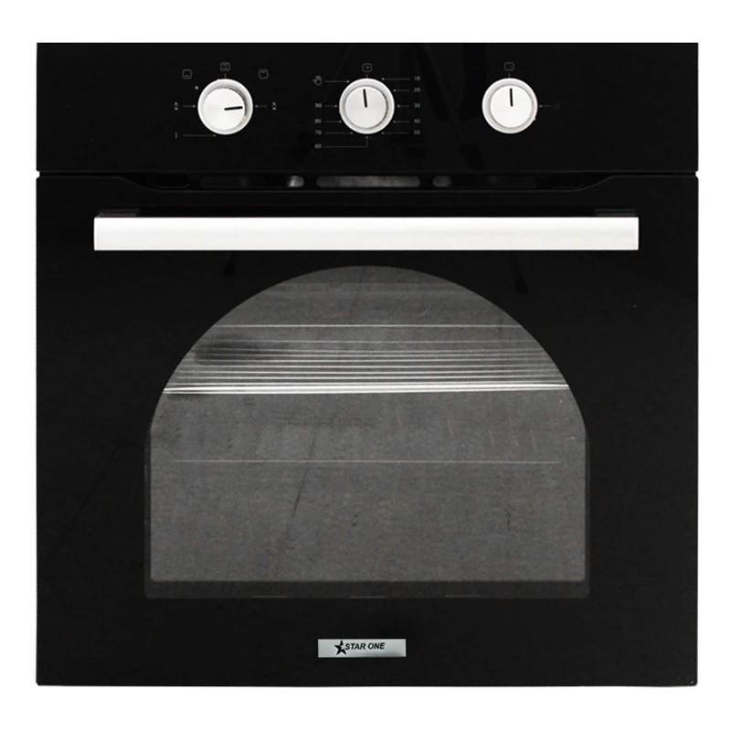 Four encastrable Kumtel 60X60 électrique noir B66SF2(MT)