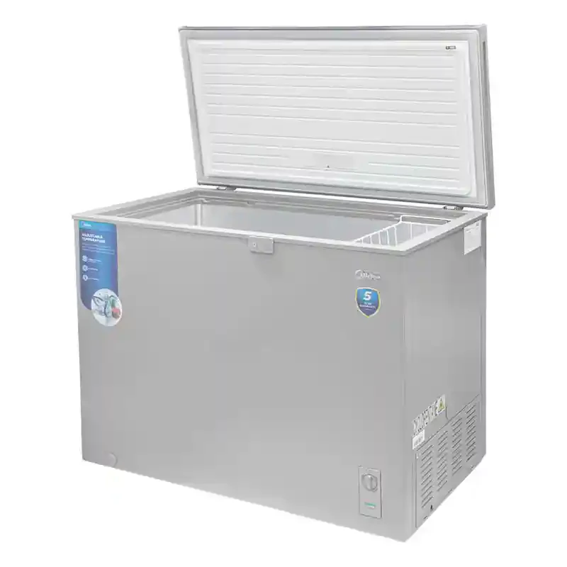 Congélateur Midea horizontal 400litres inverter gris MDRC407FZN43D