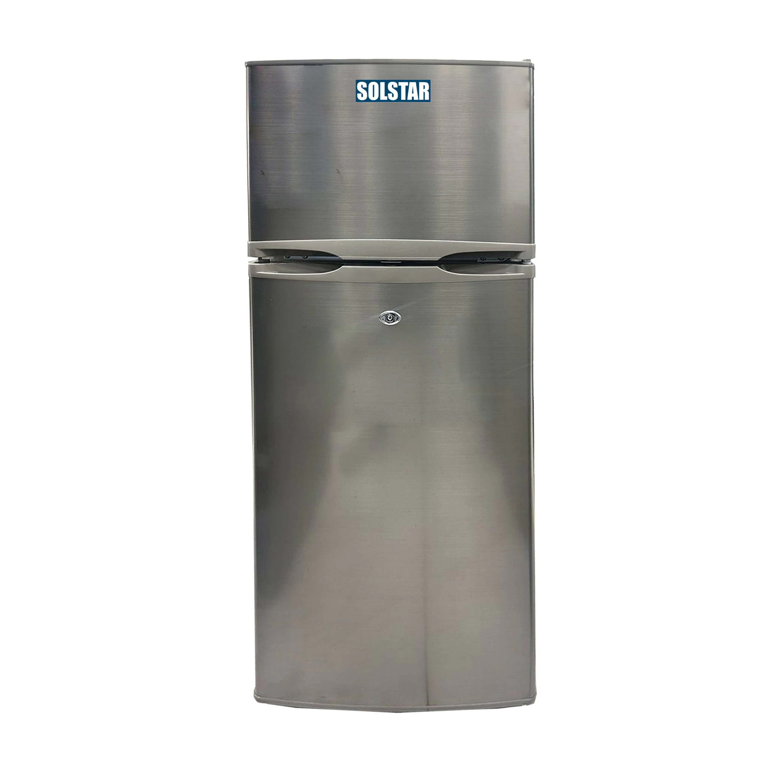 Réfrigérateur Solstar 2porte 179litres gris RF179HTDSLVSS