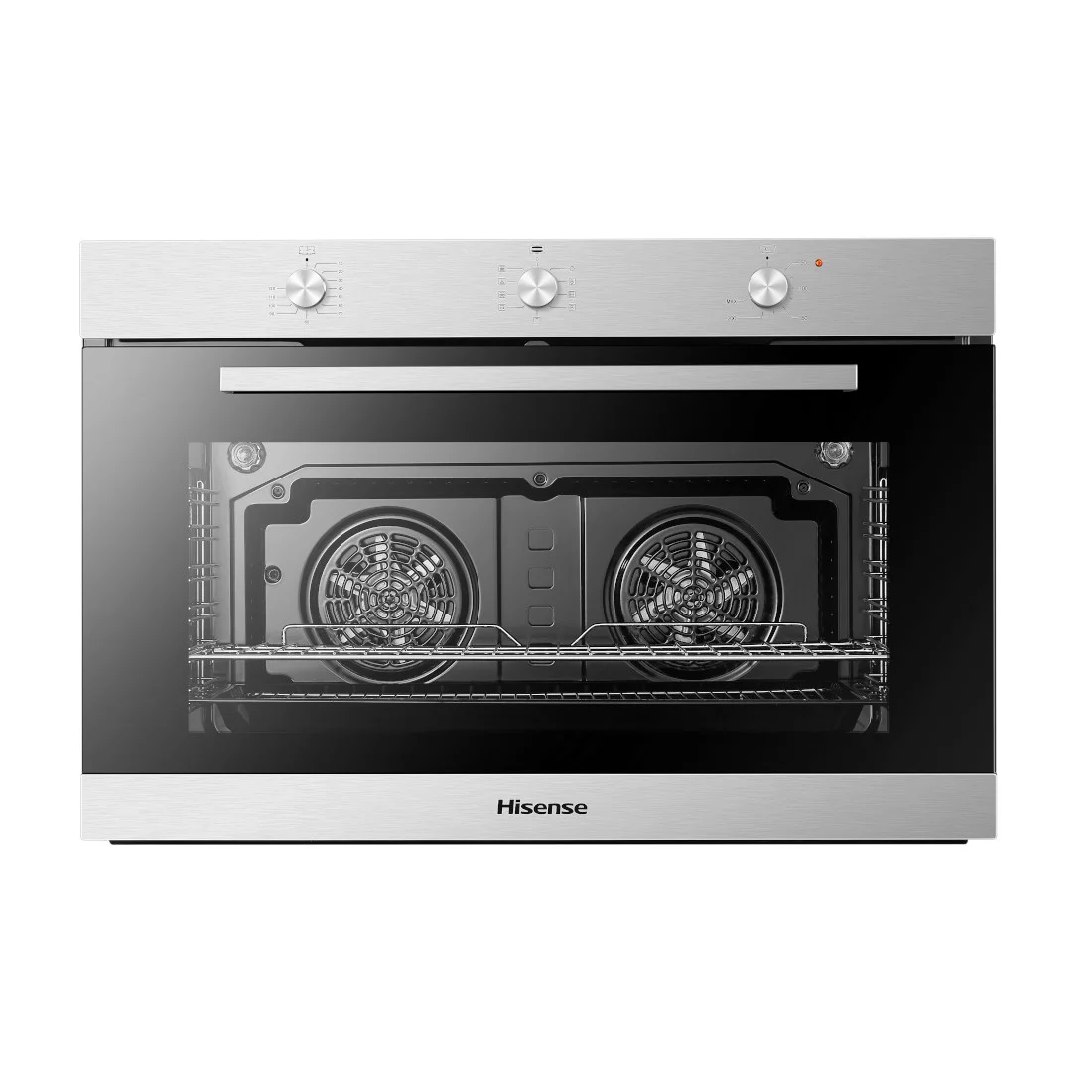 Four encastrable Hisense 90X60 électrique noir gris HEO901SS03
