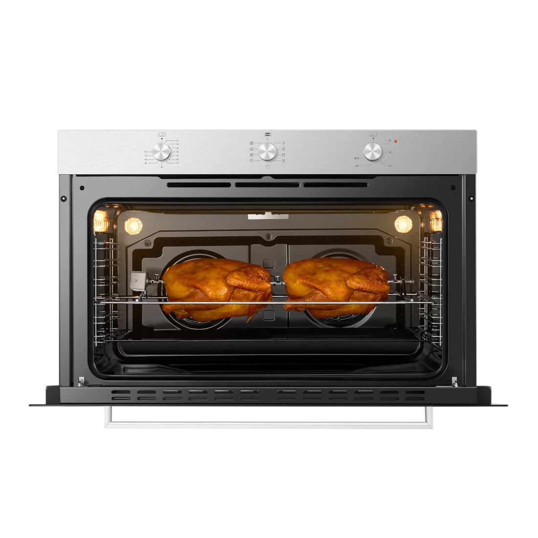 Four encastrable Hisense 90X60 électrique noir gris HEO901SS03