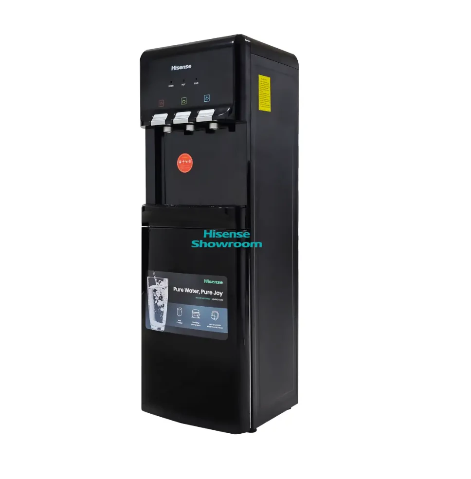 Fontaine Hisense avec frigo noir H96WDTB3S1R