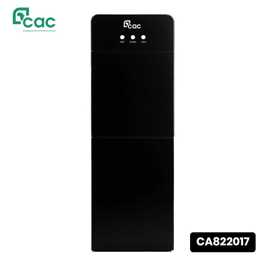 Fontaine CAC avec frigo noir CA822017