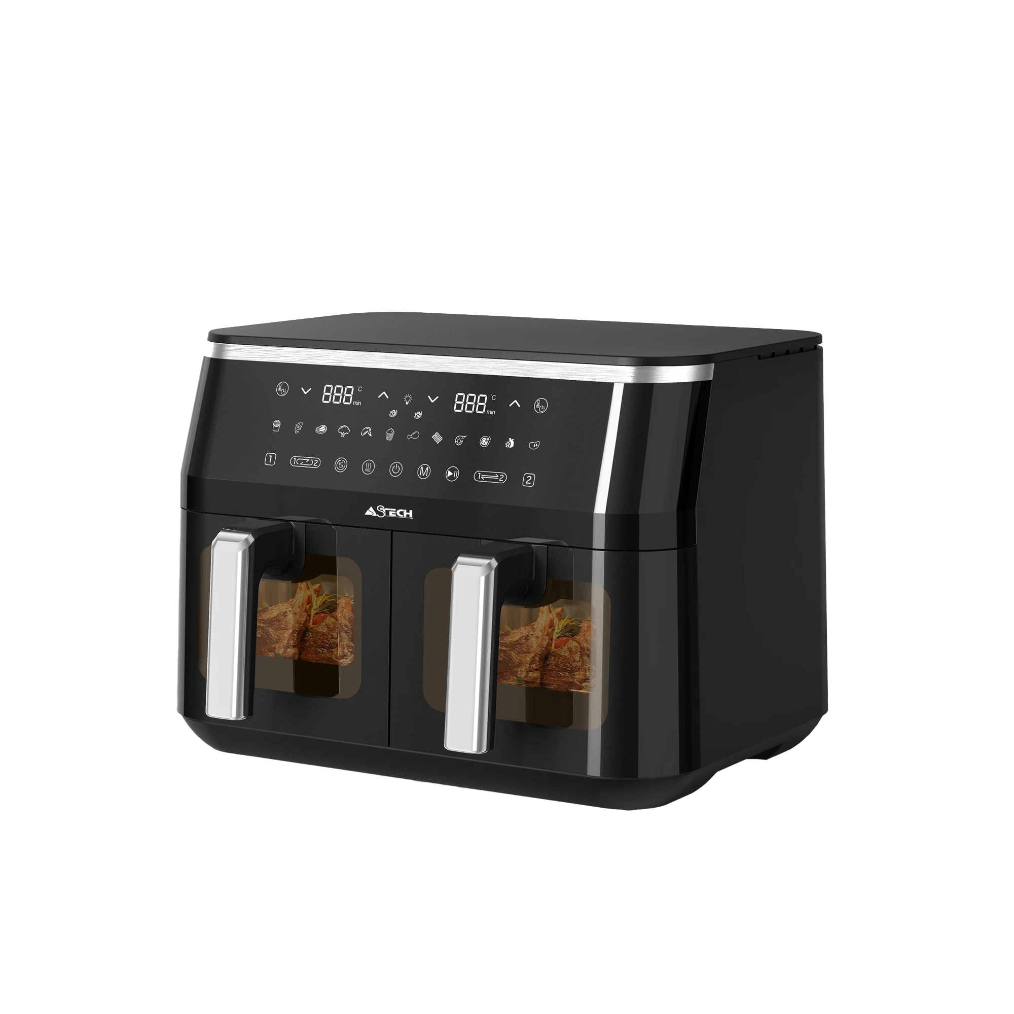 Air fryer Astech 4,2litres double compartiment AF010BXB