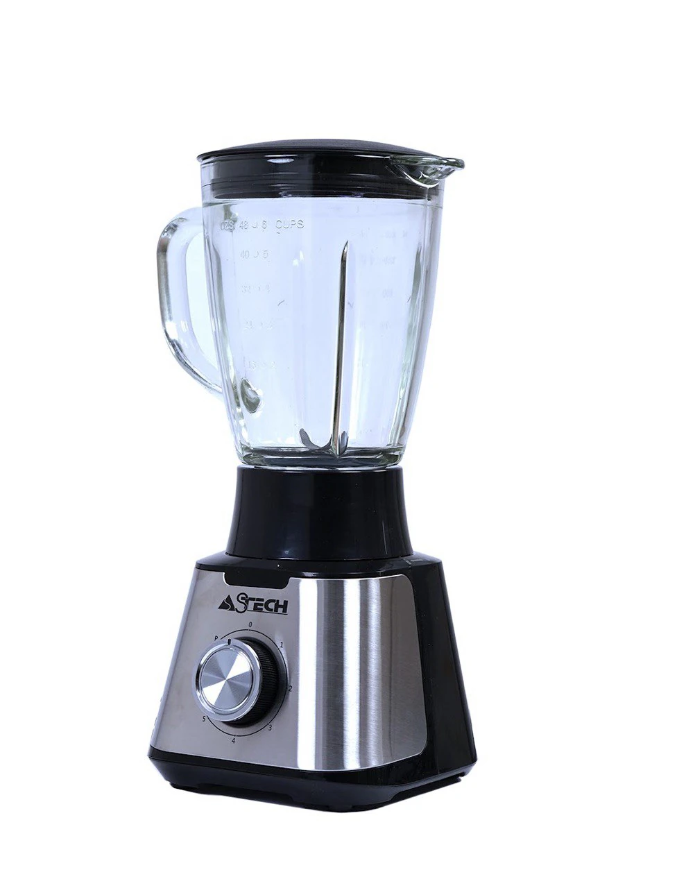 Mixeur Astech 1.5litres 2 en 1 600W BL06NBK