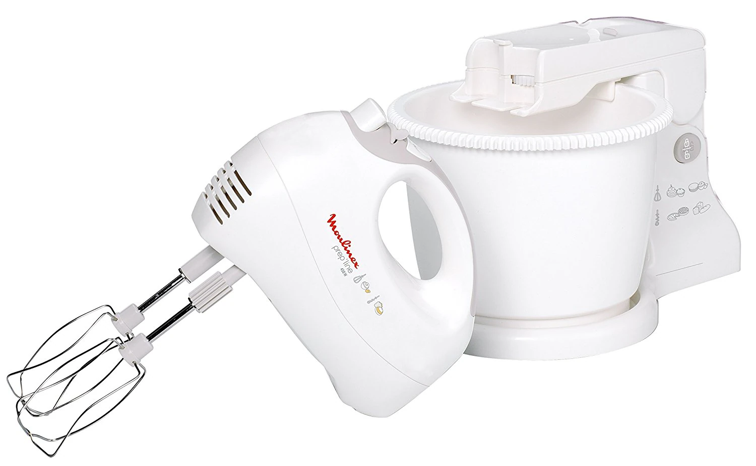 Batteuse Moulinex avec bol prep line 450W HM412131