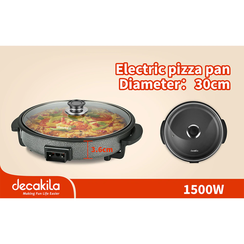 Machine à pizza Decakila électrique KEEC052B
