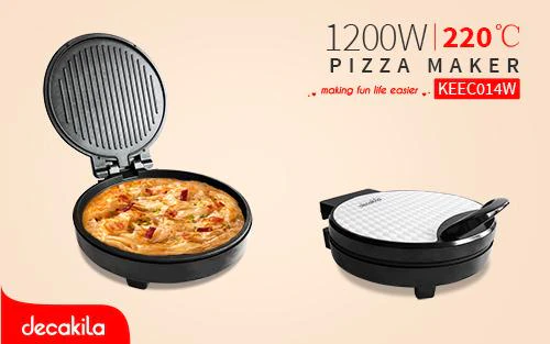 Machine à pizza Decakila électrique KEEC014W