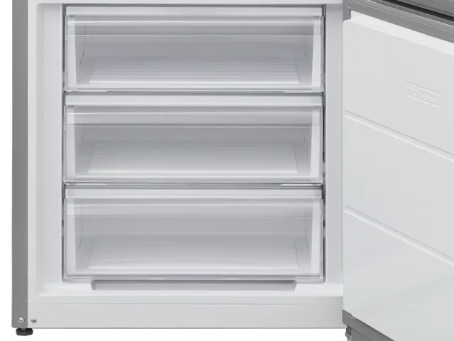 REFRIGERATEUR FINIX COMBINE 3TIROIRS 468LITRES + DIST D'EAU GRIS 383WDPIX