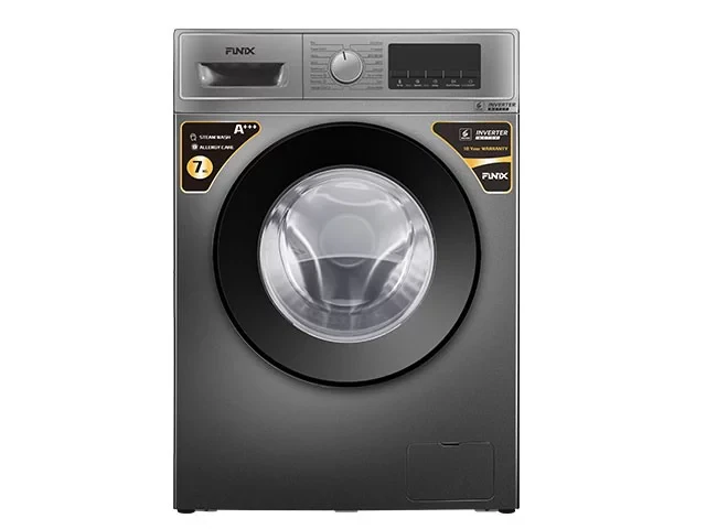 Machine à laver Finix 7kg inverter front load gris FIN70IXDA05E