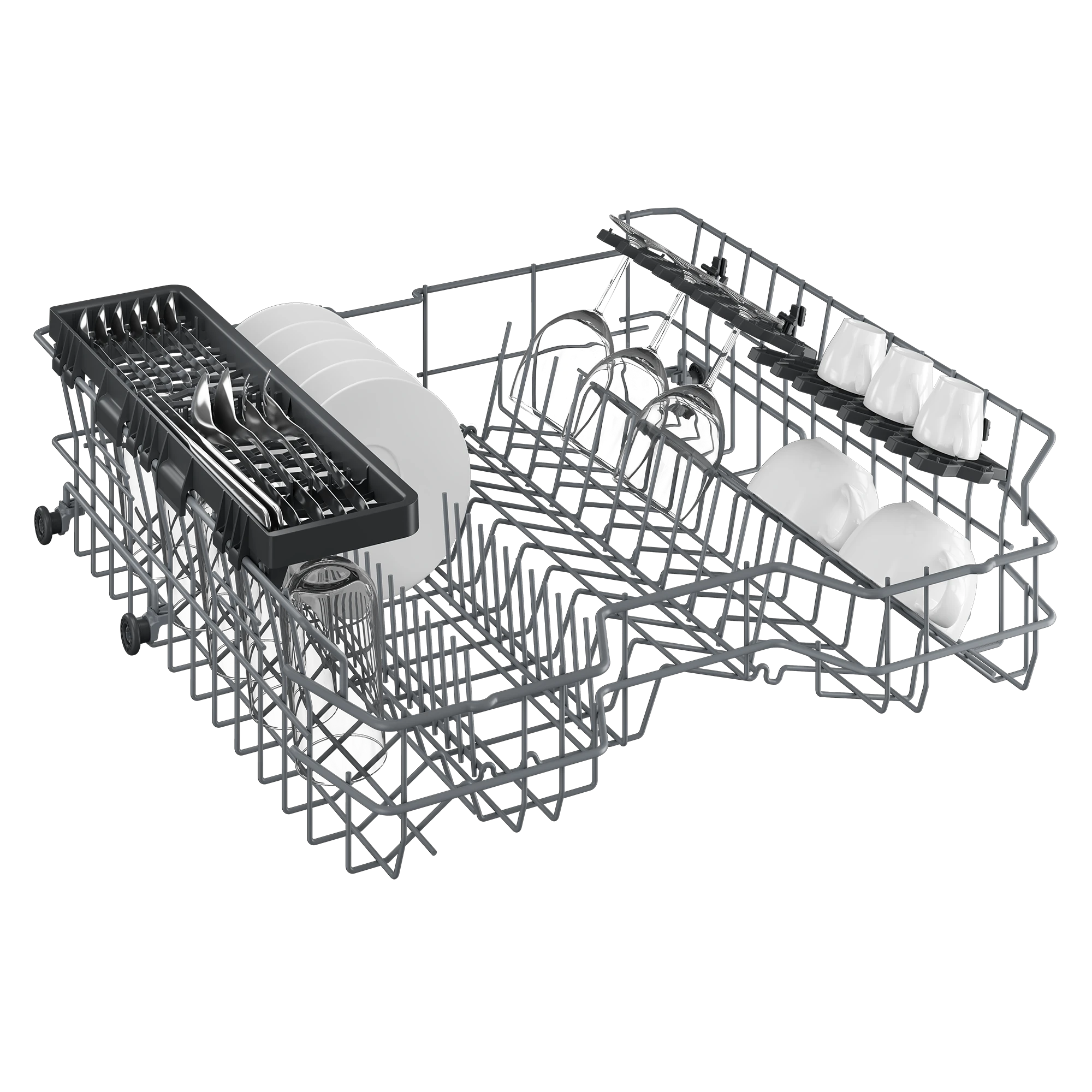 Lave vaisselle Beko semi encastrable 13 couverts + bandeau ap DSN05311X