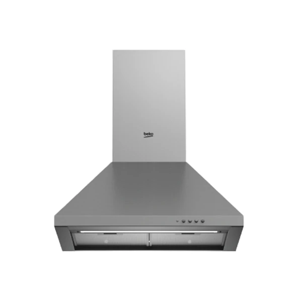 Hotte de cuisine Beko encastrable aspirante 60X60 gris CWB6441XNH