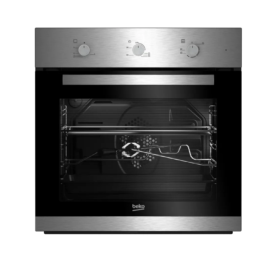 Four encastrable Beko 60X60 à gaz inox BIGT21101X