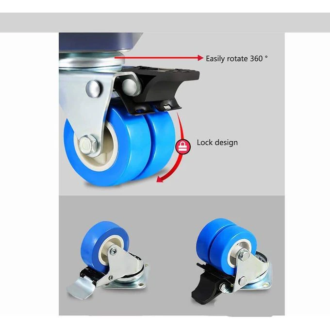 Support réfrigérateur avec roue D912