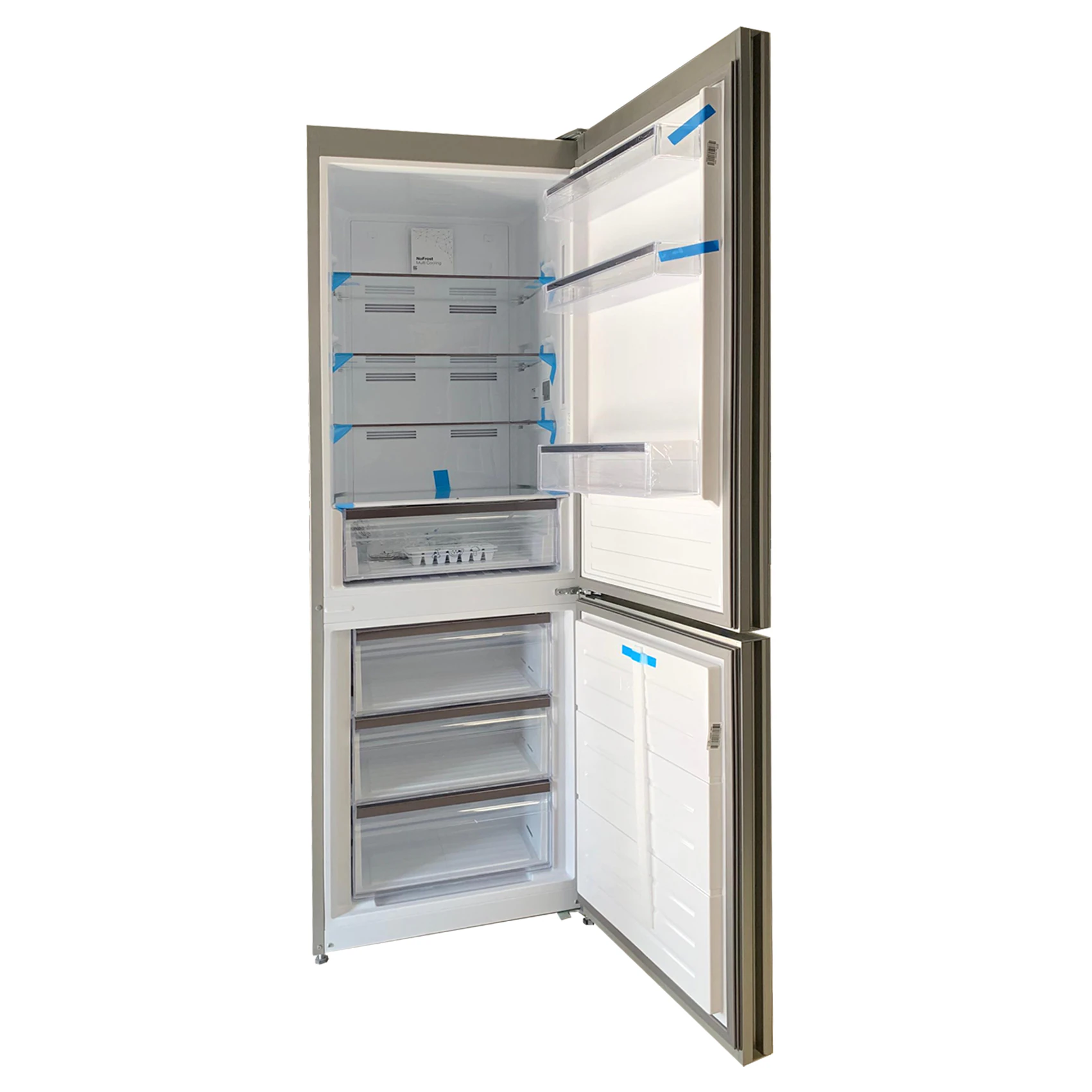 Réfrigérateur Enduro combiné 3tiroirs 450litres No Frost vitre beige RCN450GDBR