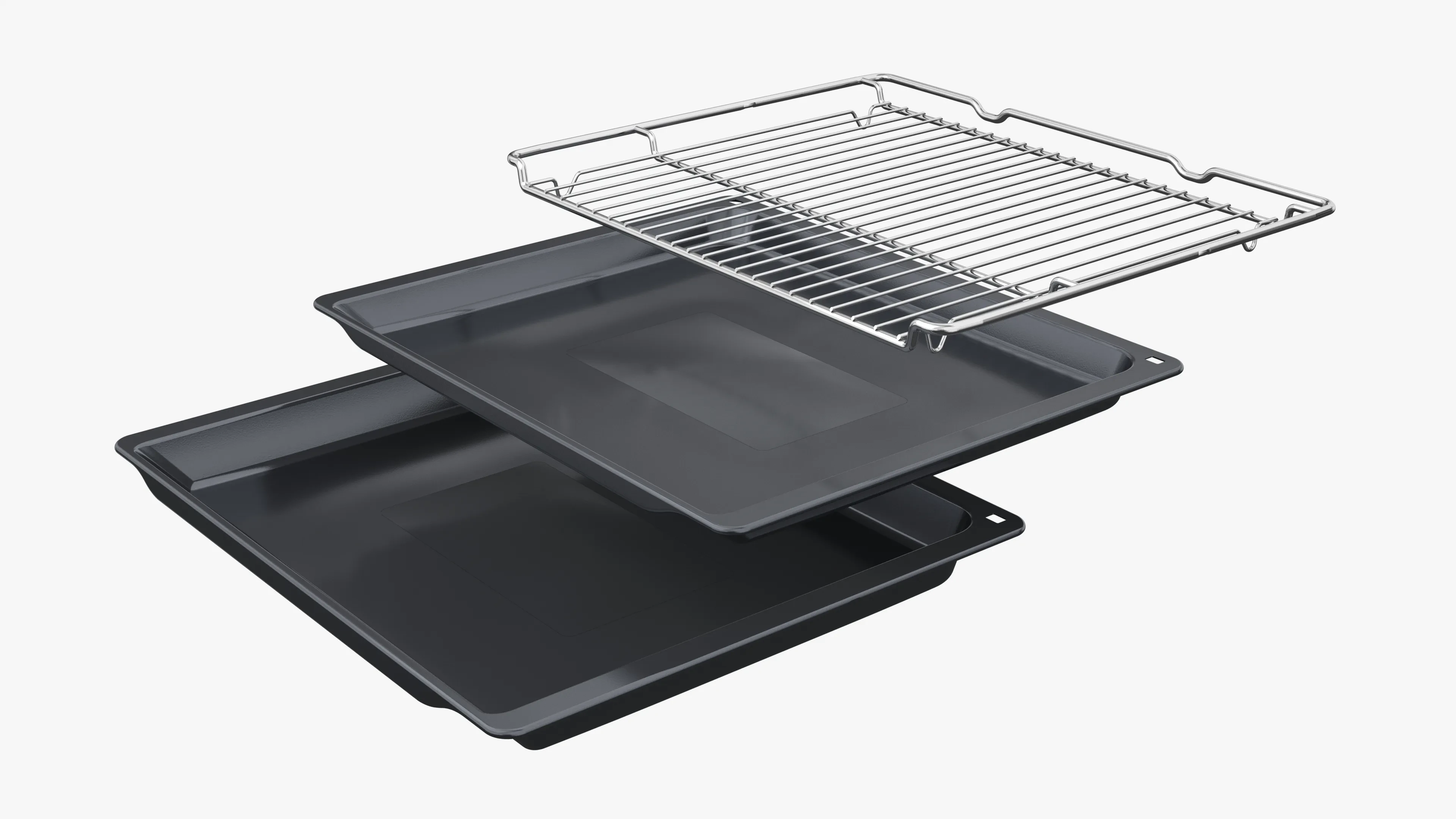 Four constructa encastrable 60X60 électrique gris CH7M61752
