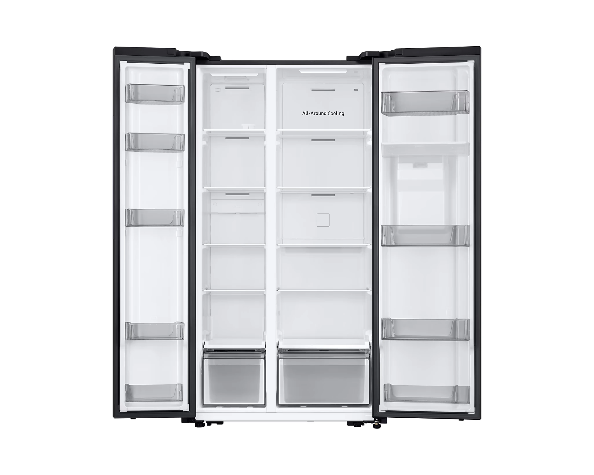 Réfrigérateur Samsung side by side 2portes 578litres avec fontaine noir mate RS57DG4100B4