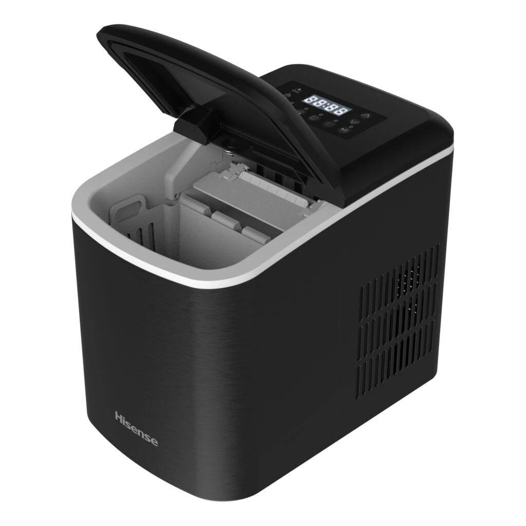 Machine à glace Hisense 15kg noir inox HICM1504