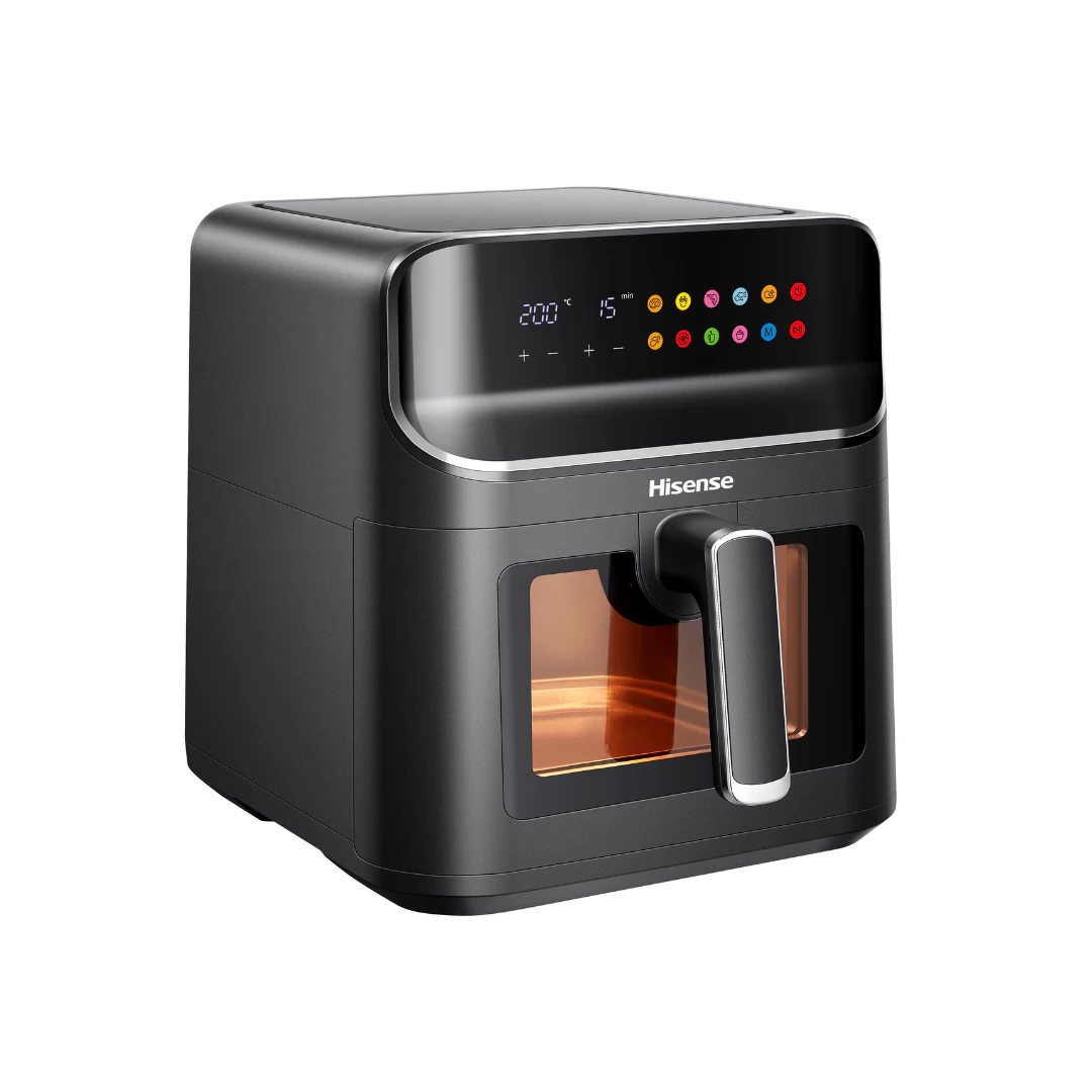 Air fryer Hisense 6.7litres fenêtre visible noir H06AFBK1S3