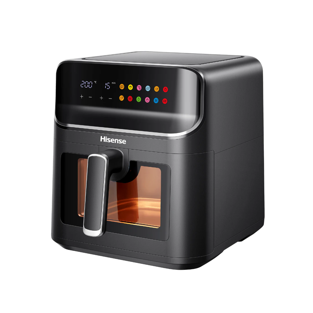 Air fryer Hisense 6.7litres fenêtre visible noir H06AFBK1S3