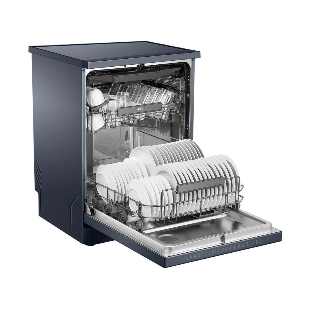 Lave vaisselle Haier 16 couverts gris fonce HDWE1646BK61QA