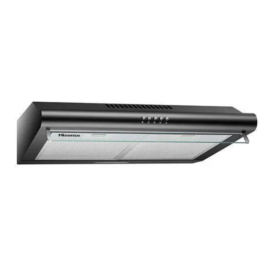 Hotte de cuisine Hisense encastrable 60X60 casquette noir HHO60PABL