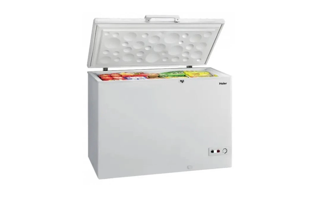 Congélateur Haier horizontal 400litres blanc HCF328HA