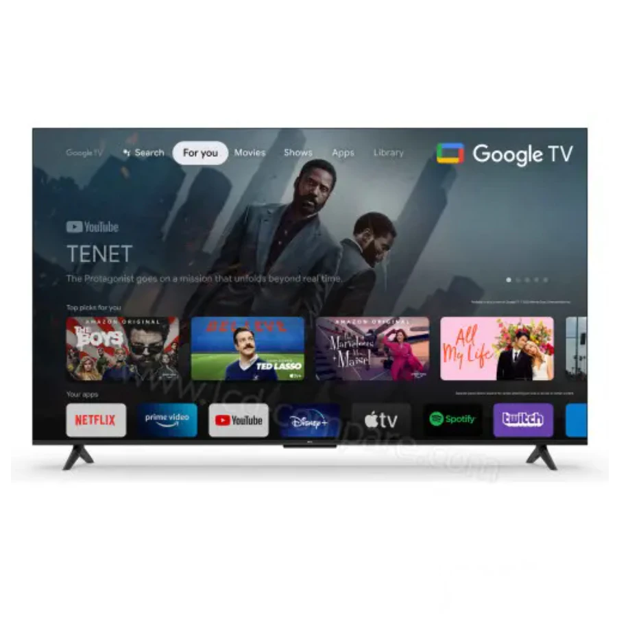 Téléviseur TCL 75 » Smart Google TV 4K 75P755