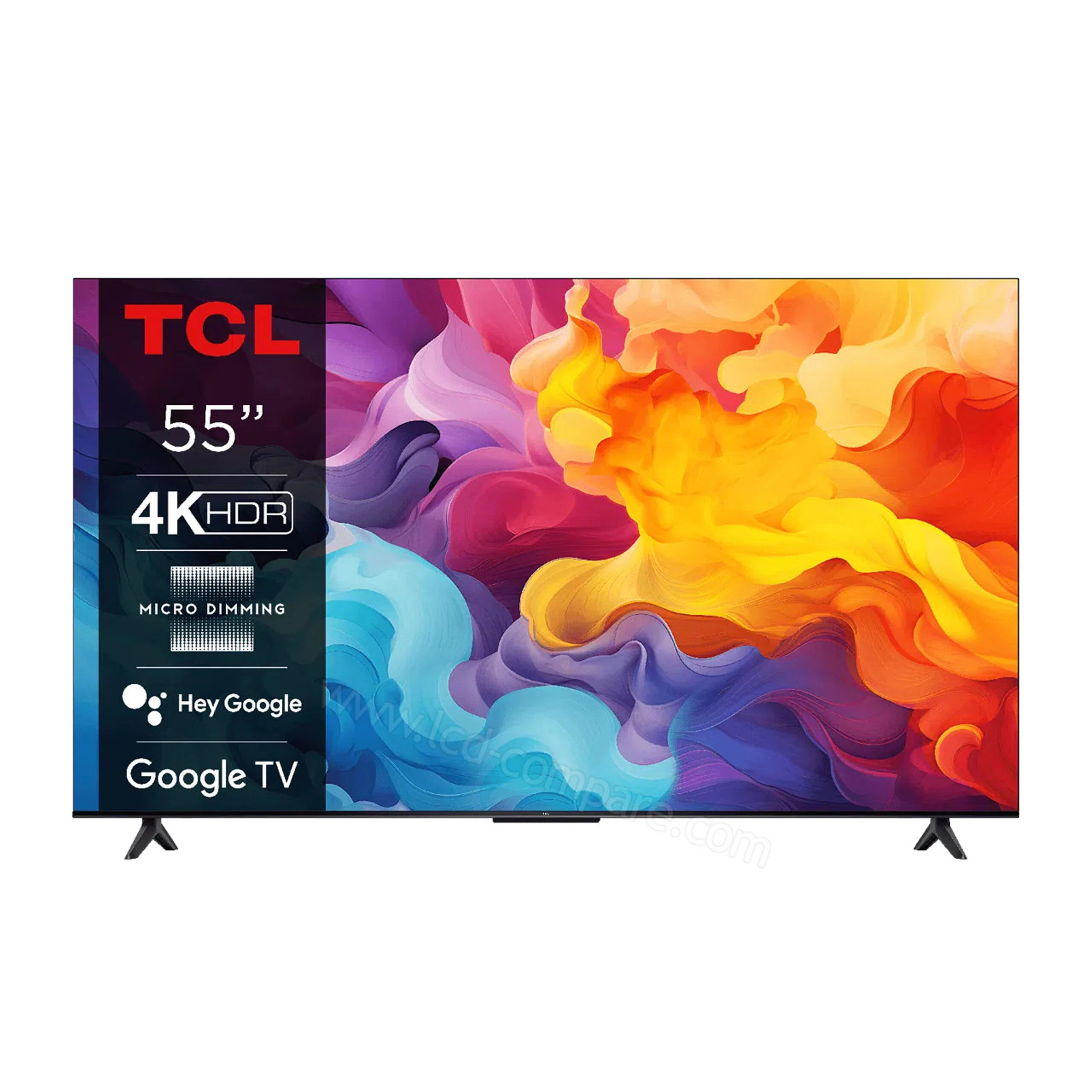Téléviseur TCL 55 » Smart Google TV 4K UHD + voice control 55V6B/55V6D
