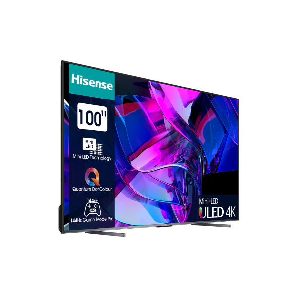 Téléviseur Hisense 100 » Smart vida ULED quantum dot 4K 100U7K