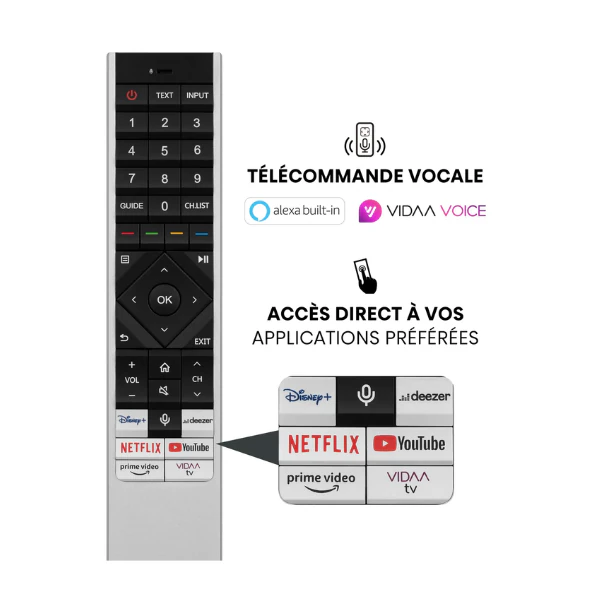 Téléviseur Hisense 100 » Smart vida ULED quantum dot 4K 100U7K