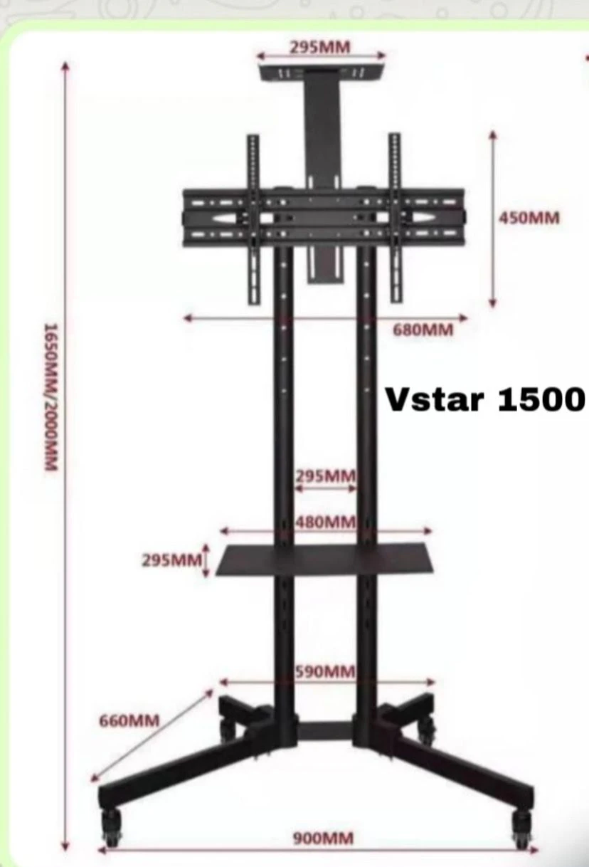 Table support téléviseur 32 » 70 » Vstar 1500