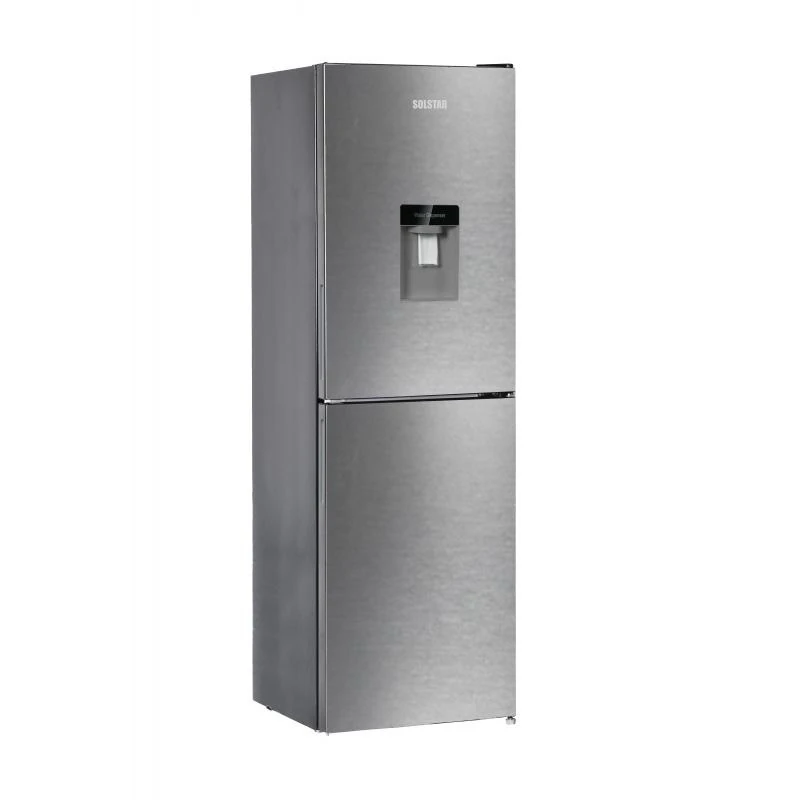 Réfrigérateur Solstar combiné 4tiroirs 253litres avec fontaine gris FRF338BDINVSS
