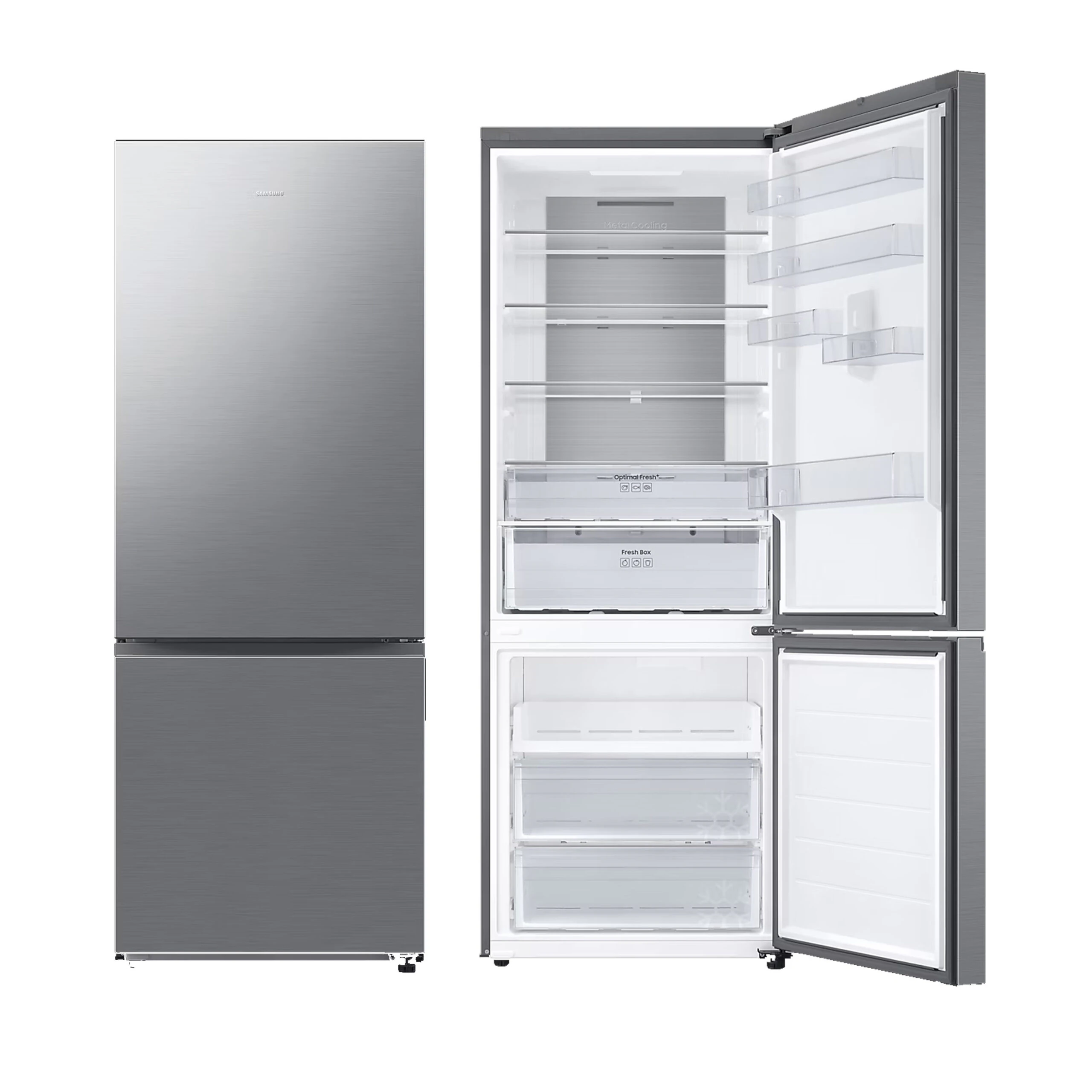 Réfrigérateur Samsung combiné 3tiroirs gris RB53 S9