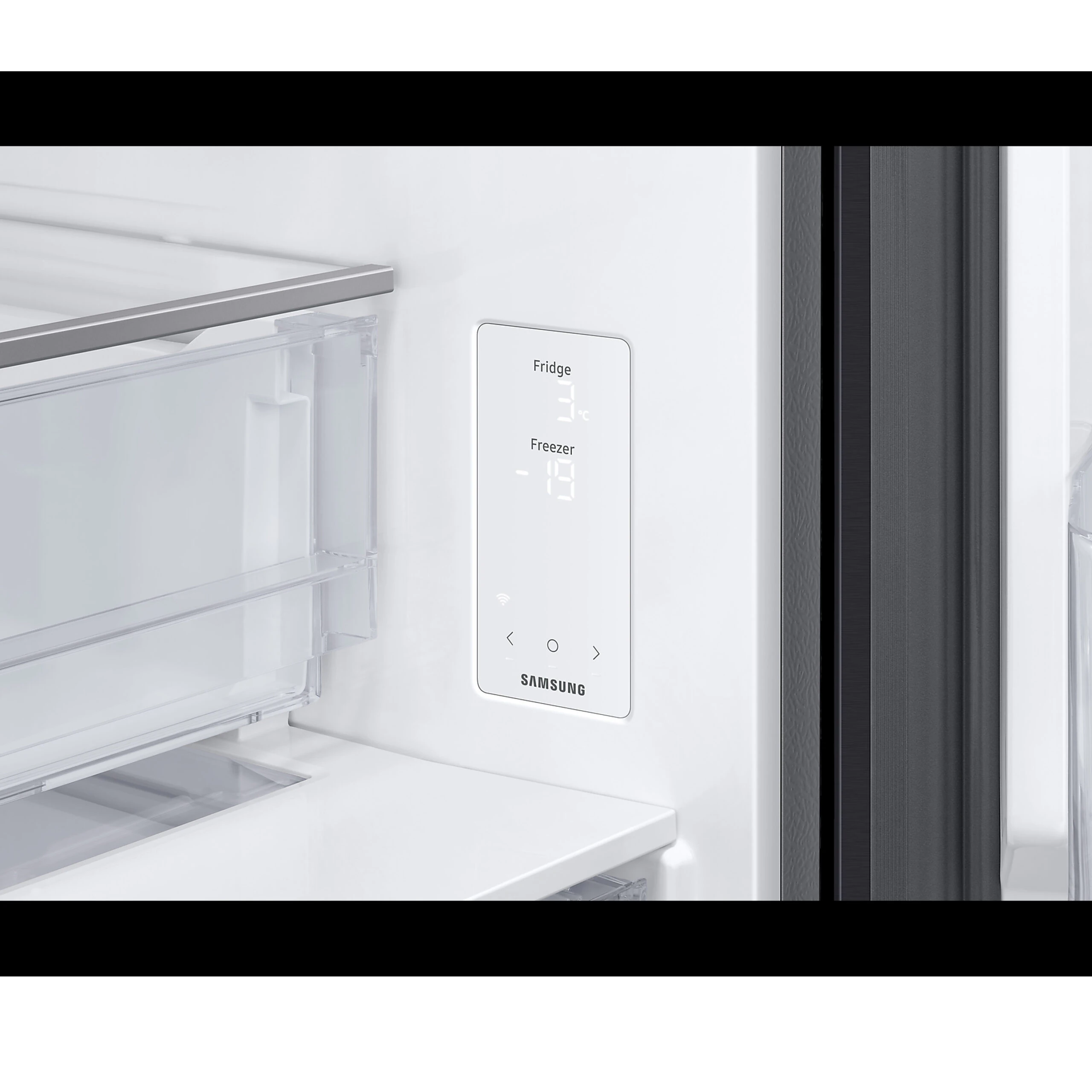 Réfrigérateur Samsung combiné 3tiroirs gris RB53 S9