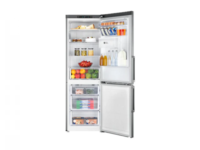 Réfrigérateur Samsung combiné 3tiroirs avec fontaine gris RB33J3700SA