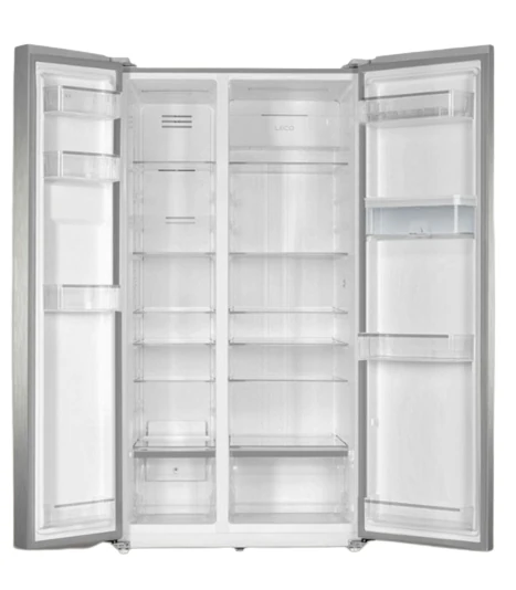 Réfrigérateur Roch side by side 2portes avec fontaine gris RFR700SBSIWD