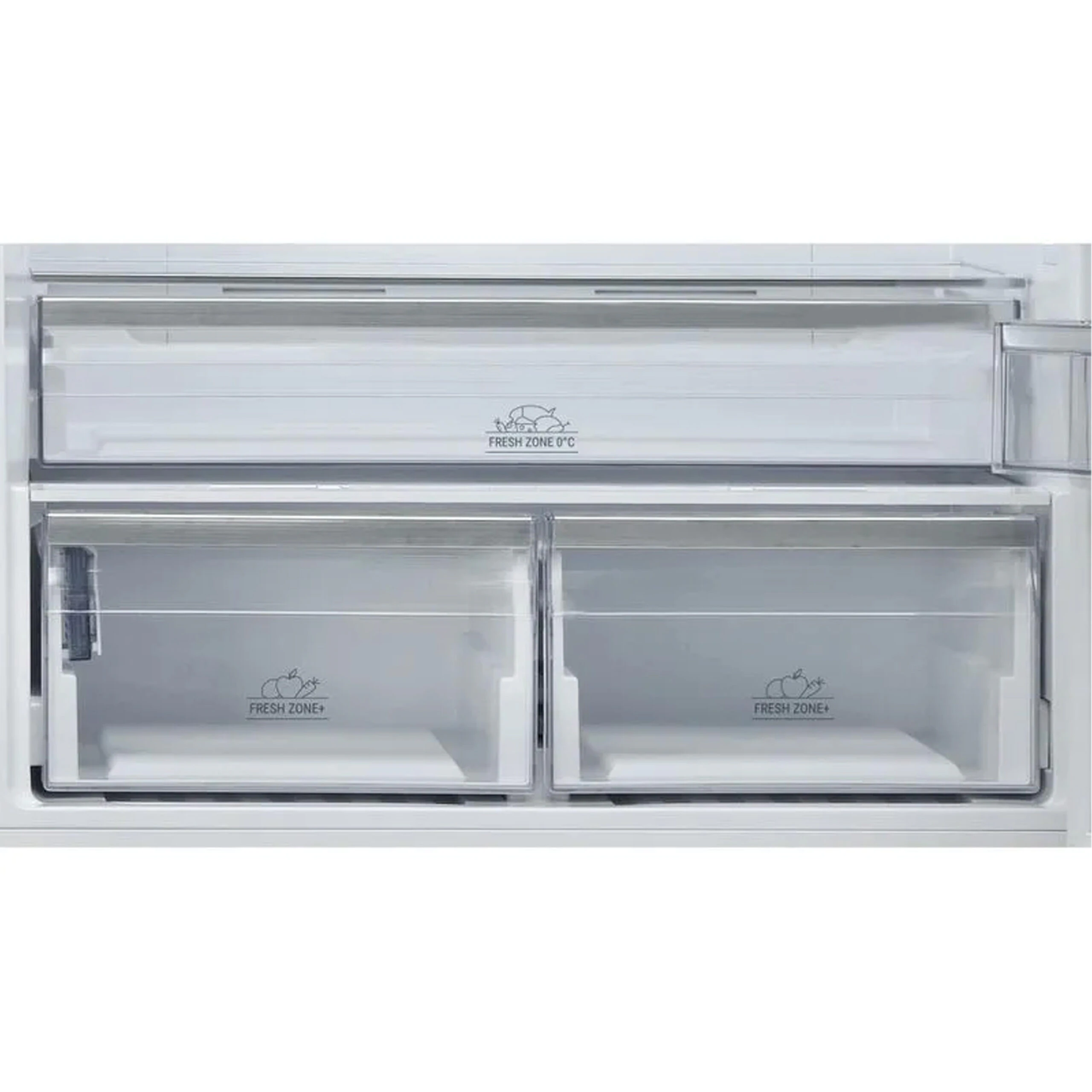 Réfrigérateur hotpoint 558litres combiné 3tiroirs gris HA84BE72X84CME